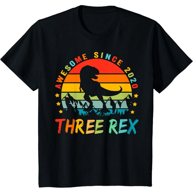 3rd Birthday Three Rex Shirt Third Dinosaur 3 Year Old 3rd Birthday Three Rex Shirt Third Dinosaur 3 Year Old