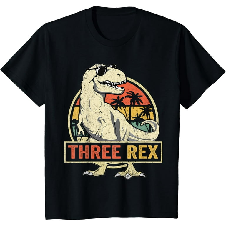 3rd Birthday Three Rex Shirt Third Dinosaur 3 Year Old 3rd Birthday Three Rex Shirt Third Dinosaur 3 Year Old