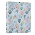 thumbnail image 1 of Three Ring Binder Colorful Coral 1.5 Inch Round Binder D-Rings for Office Supplies and More, 1 of 10