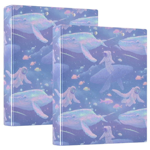 Three Ring Binder Ffyy4_a_cute_astronaut_floating_in_the_vastness_of_space_with_a_77538ae5-30bd-4b04-a4ae-ca79cb9ebb21 1.5 Inch Round Binder D-Rings for Office Supplies and More