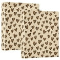 thumbnail image 1 of Three Ring Binder Leopard Print Heart 1.5 Inch Round Binder D-Rings for Office Supplies and More, 1 of 10