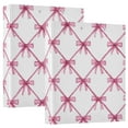 thumbnail image 1 of Three Ring Binder Light Pink Ribbon Bow Plaid 1.5 Inch Round Binder D-Rings for Office Supplies and More, 1 of 10