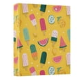 thumbnail image 1 of Three Ring Binder Lovely Summer Theme 1.5 Inch Round Binder D-Rings for Office Supplies and More, 1 of 10