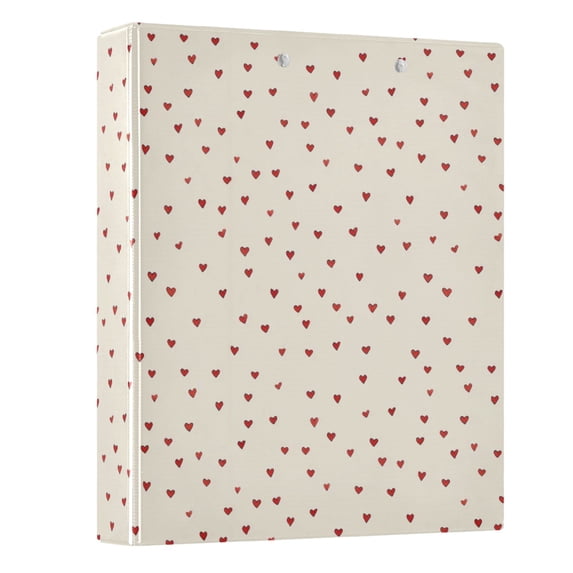 Three Ring Binder Many Kinds Of Love 1.5 Inch Round Binder D-Rings for Office Supplies and More