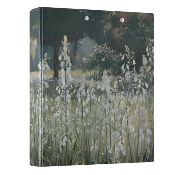 Three Ring Binder Modern Farmhouse Decor 1.5 Inch Round Binder D-Rings for Office Supplies and More