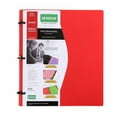 thumbnail image 1 of Three Ring Binder, Portable 3 Ring Binder with Telescoping Spine and Foldable Front Cover, Plastic Document Organizer, 1 of 9