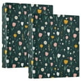 thumbnail image 1 of Three Ring Binder Simple Buds 1.5 Inch Round Binder D-Rings for Office Supplies and More, 1 of 10