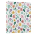 thumbnail image 1 of Three Ring Binder Spring Flowers and Leaves 1.5 Inch Round Binder D-Rings for Office Supplies and More, 1 of 10