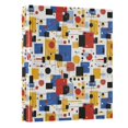 thumbnail image 1 of Three Ring Binder Square and Circle 1.5 Inch Round Binder D-Rings for Office Supplies and More, 1 of 9
