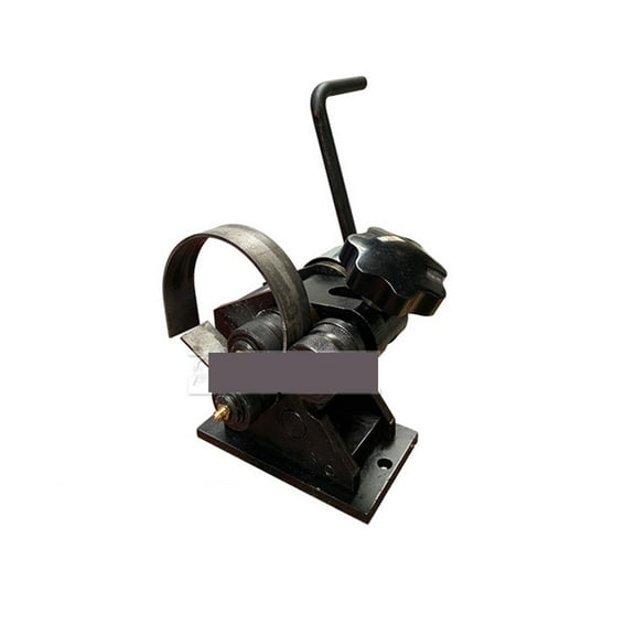 Three Roll Circular Rolling Machine, Portable Small Manual Steel Plate Drum Machine, Pr-3 All Steel Structure Gear Transmission ,Sturdy and Durable