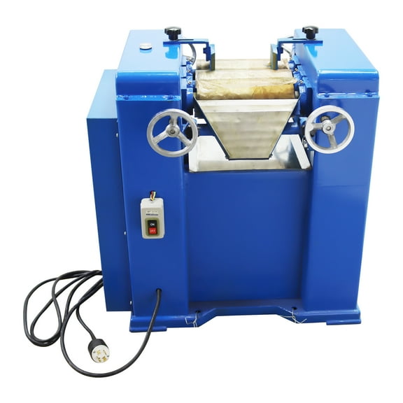 Three Rolls Grinder Machine Paint Ink Grinding Mill Machine Paste Materials Grinder 220V 60HZ 3PH