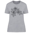 thumbnail image 1 of Three Roses  T-Shirt Women -Image by Shutterstock, Female Small, 1 of 2