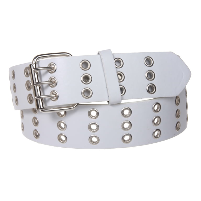 Three Row Grommets Fashion Jean Belt - Walmart.com display picture 2