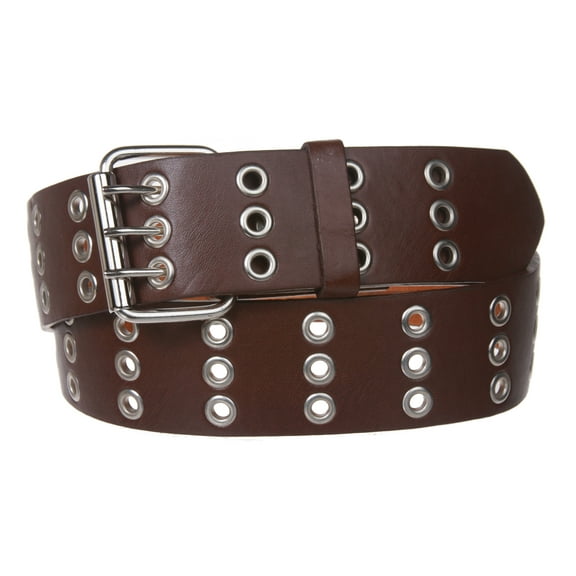 Three Row Grommets Fashion Jean Belt