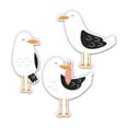 thumbnail image 1 of Three Seagulls - 2" each Vinyl Stickers - For Car Laptop I-Pad Phone Helmet Hard Hat - Waterproof Decals, 1 of 1