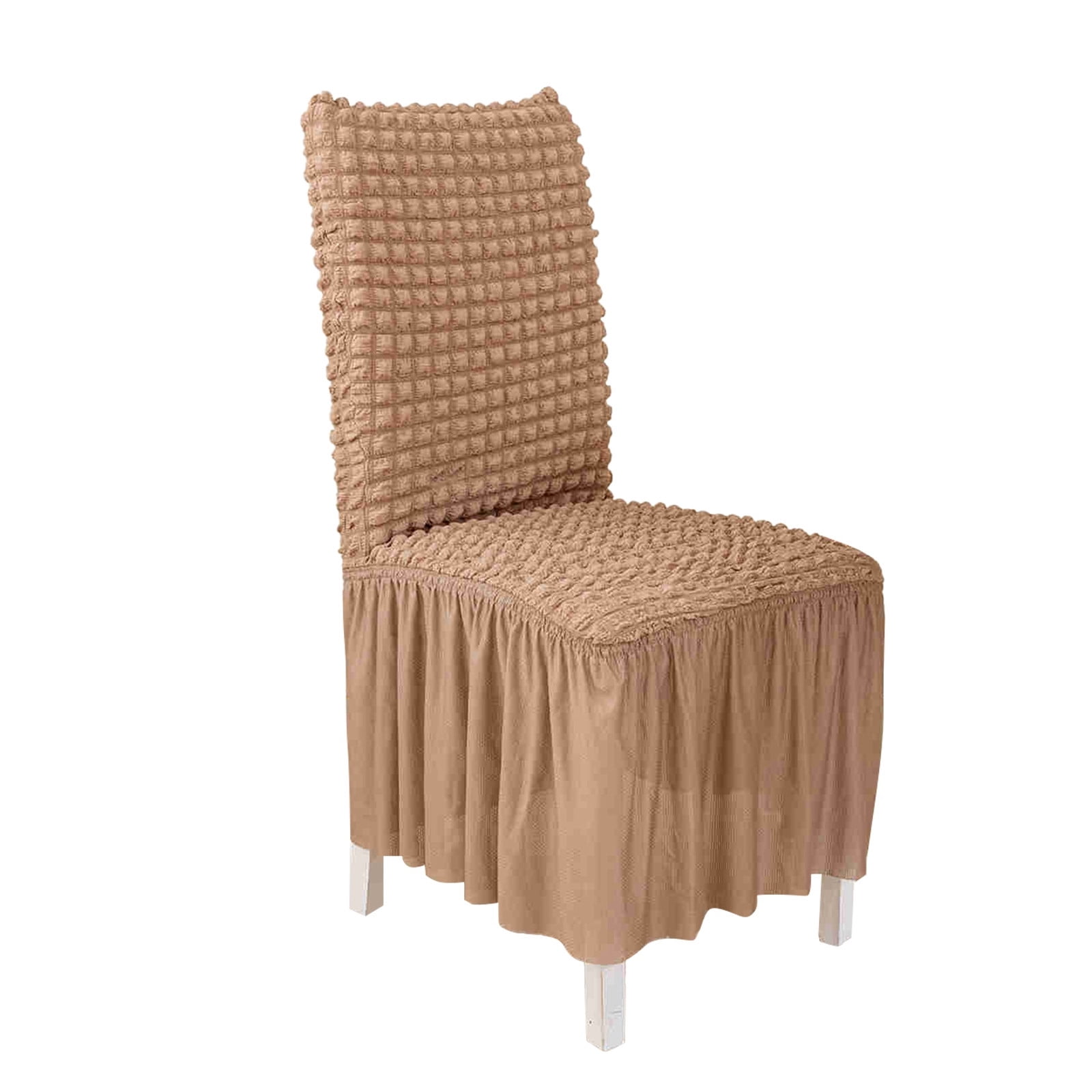 Three Seersucker Chair Cover Lace Skirt For Household Use Cushion