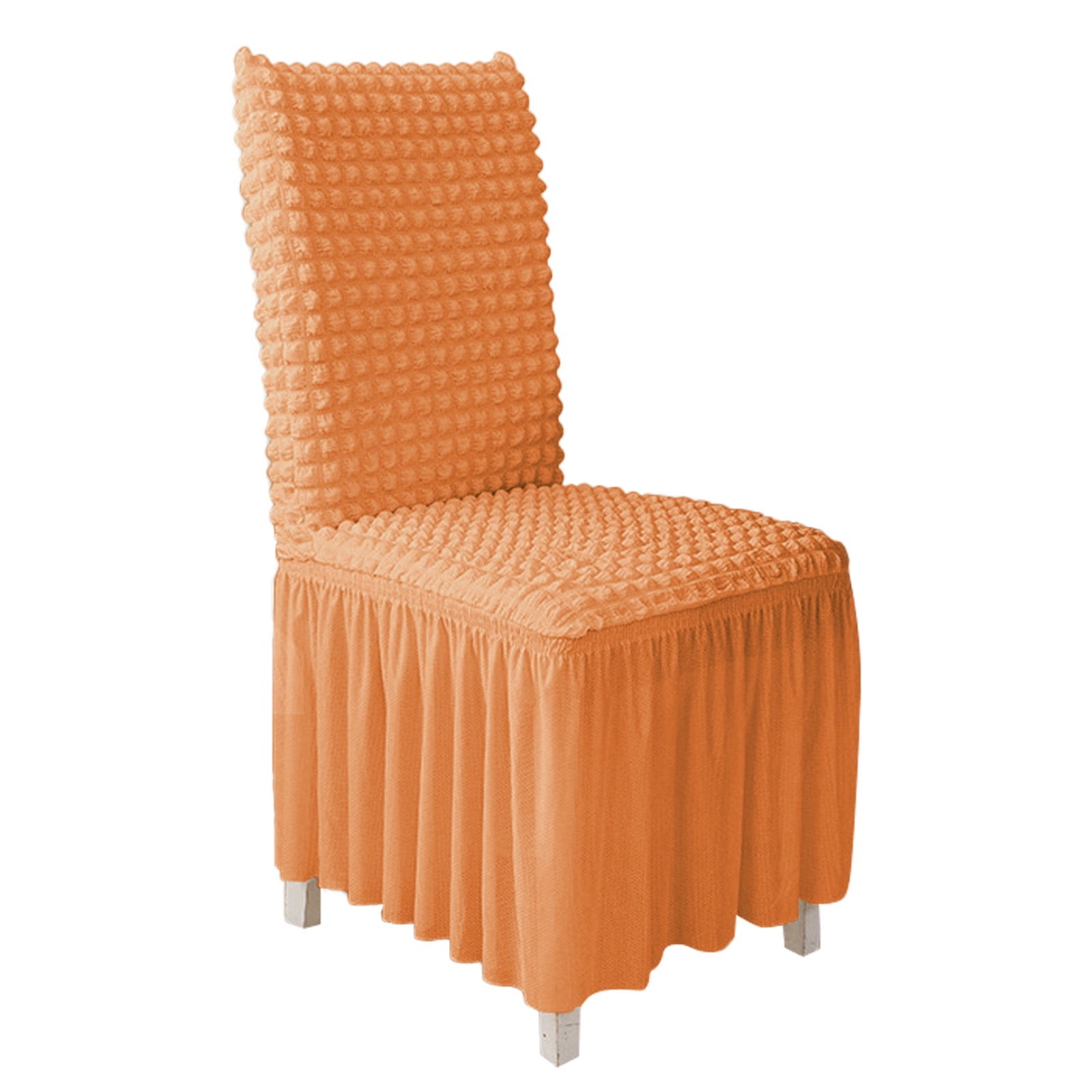 Three Seersucker Chair Cover Lace Skirt Home Universal Full Elastic