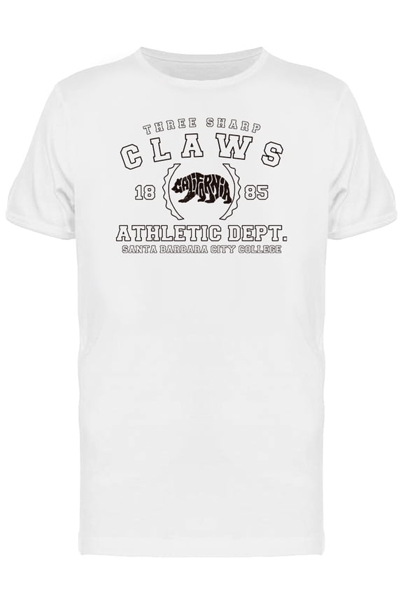 Three Sharp Claws California Tee Men's - Men T-Shirt, 3XL