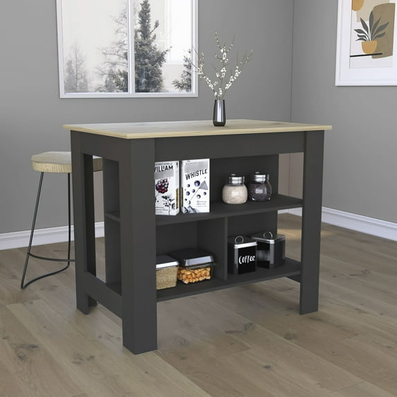 Three Shelves Design - Spacious Storage for Kitchenware - Kitchen Setup - High-quality Build