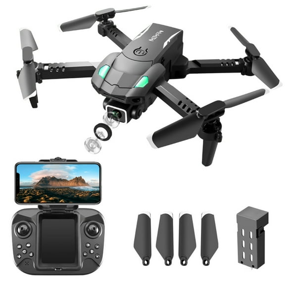 A Three-Sided Obstacle Avoidance Drone, 1080P Single Camera, Hd Aerial Photography, Fixed Height, Mini Quadcopter, Remote Control With Single Battery, Plastic Build