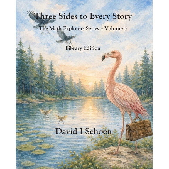 The Math Explorer Series - Library Editi Three Sides to Every Story: Library Edition: The Math Explorers Series - Volume 5 - Triangles and Friends (and a little , Book 5, (Paperback)