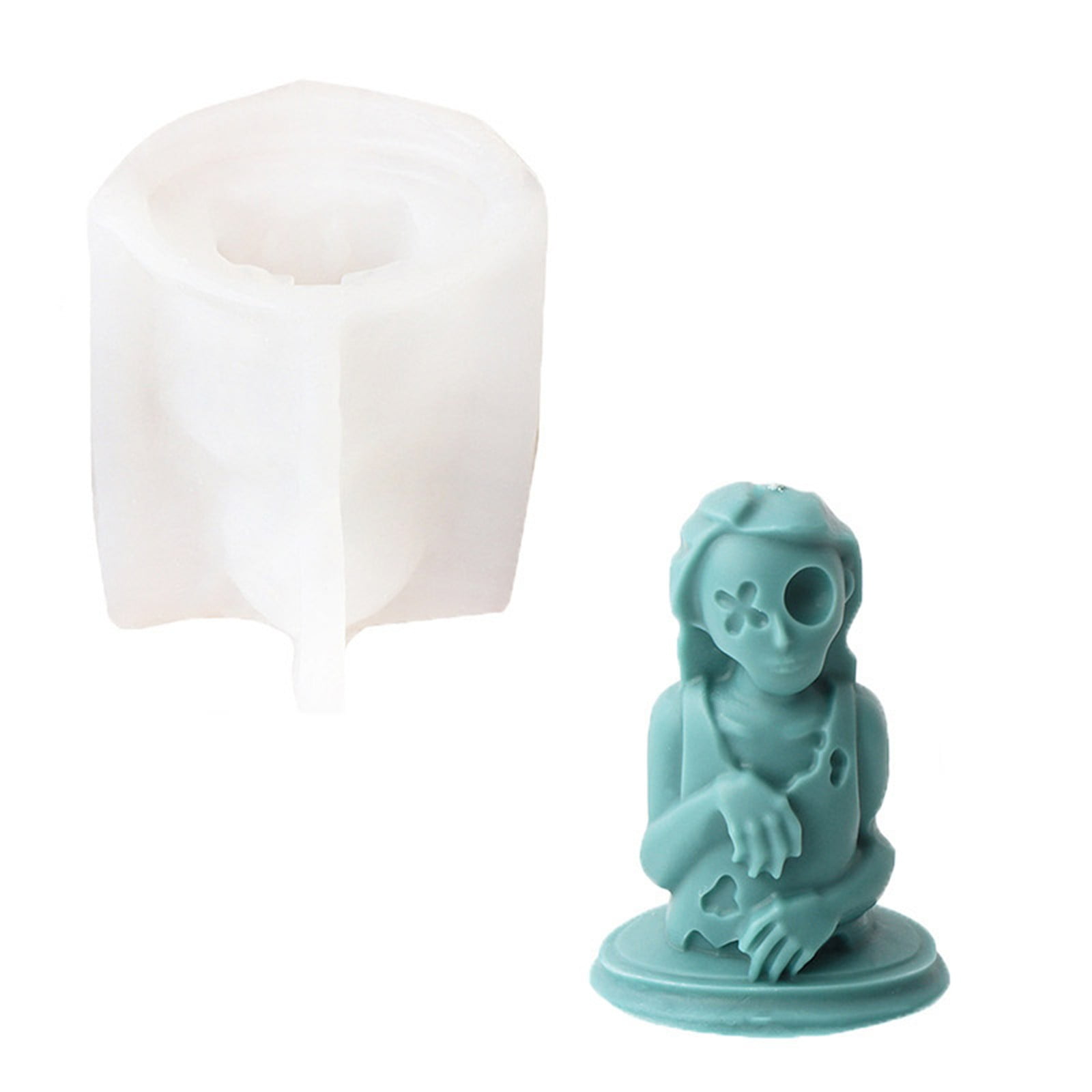 Three Silicone DIY To Make Scented Candle Plaster Ornaments Arts And