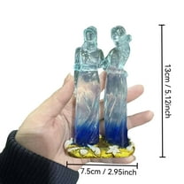 Three Sisters Sculpture Statue Handmade Figurine Celebrating Friendship Women Bond Birthday Christmas Thanksgiving Gift(A)
