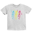 thumbnail image 1 of Three Skeletons Dancing Neon - Youth Short Sleeve Graphic T-Shirt and Toddler Short Sleeve Graphic T-Shirt, 1 of 13
