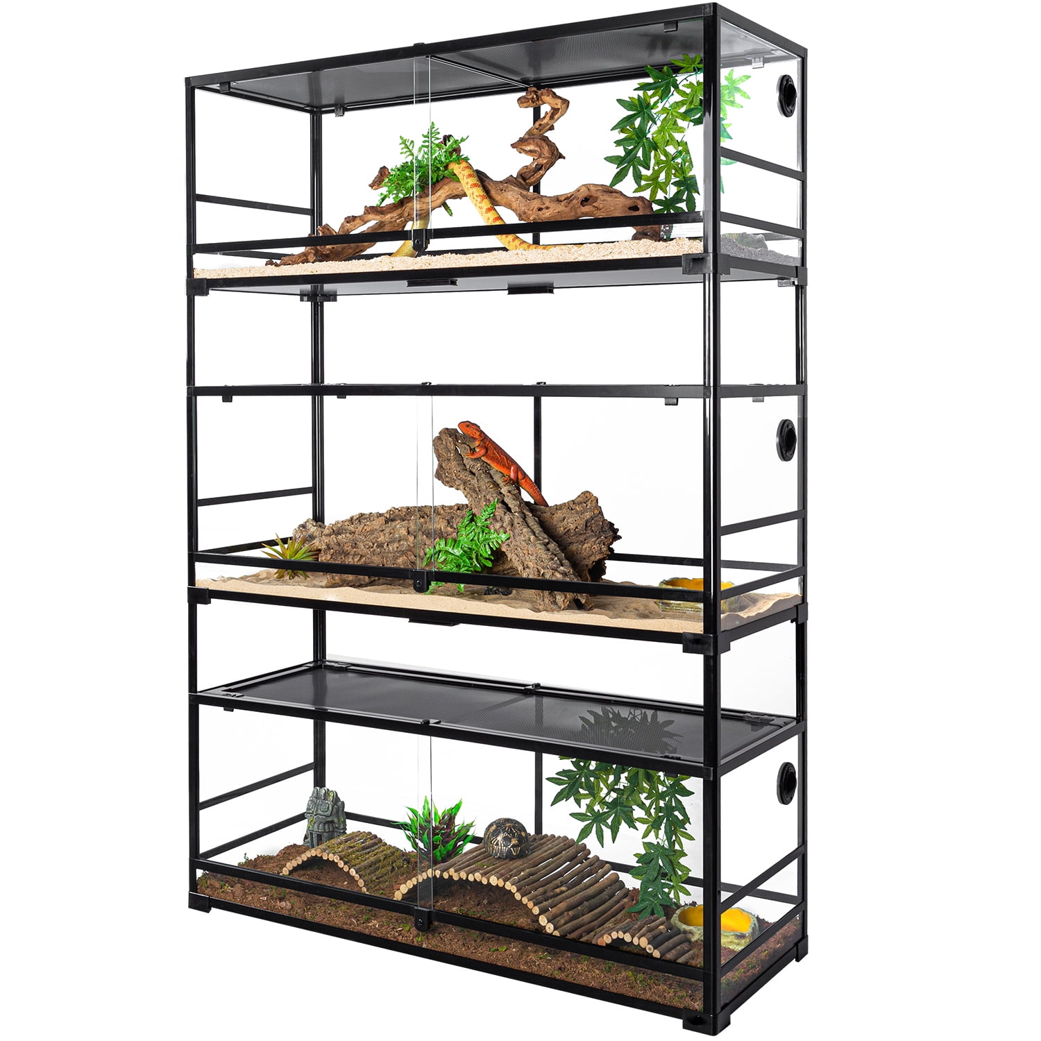 Exo Terra Stacked Reptile Enclosures REPTI ZOO 36' X 18'' X 70