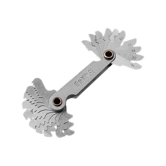 Three Standard Thread Gauges Metric Unified Thread Checker Strong Tool