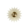thumbnail image 1 of Three Star Import & Export  20 in. Round Gold Spikes Wall Clock, 1 of 3