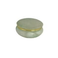 thumbnail image 1 of Three Star Import & Export AB170 4 in. Green Alabaster Trinket Box, 1 of 4