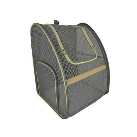 Three Star Import & Export DB12-BEI 17 x 13 x 11 in. All Mesh Pet Backpack