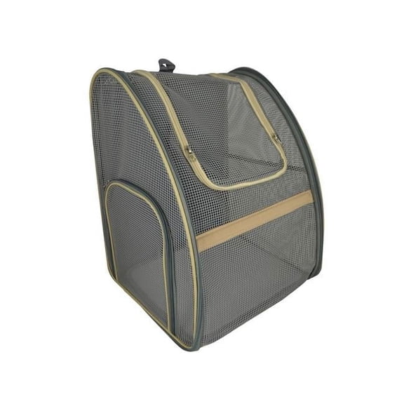 Three Star Import & Export DB12-BEI 17 x 13 x 11 in. All Mesh Pet Backpack