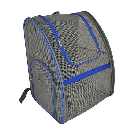 Three Star Import & Export DB12-BLU 17 x 13 x 11 in. All Mesh Pet Backpack