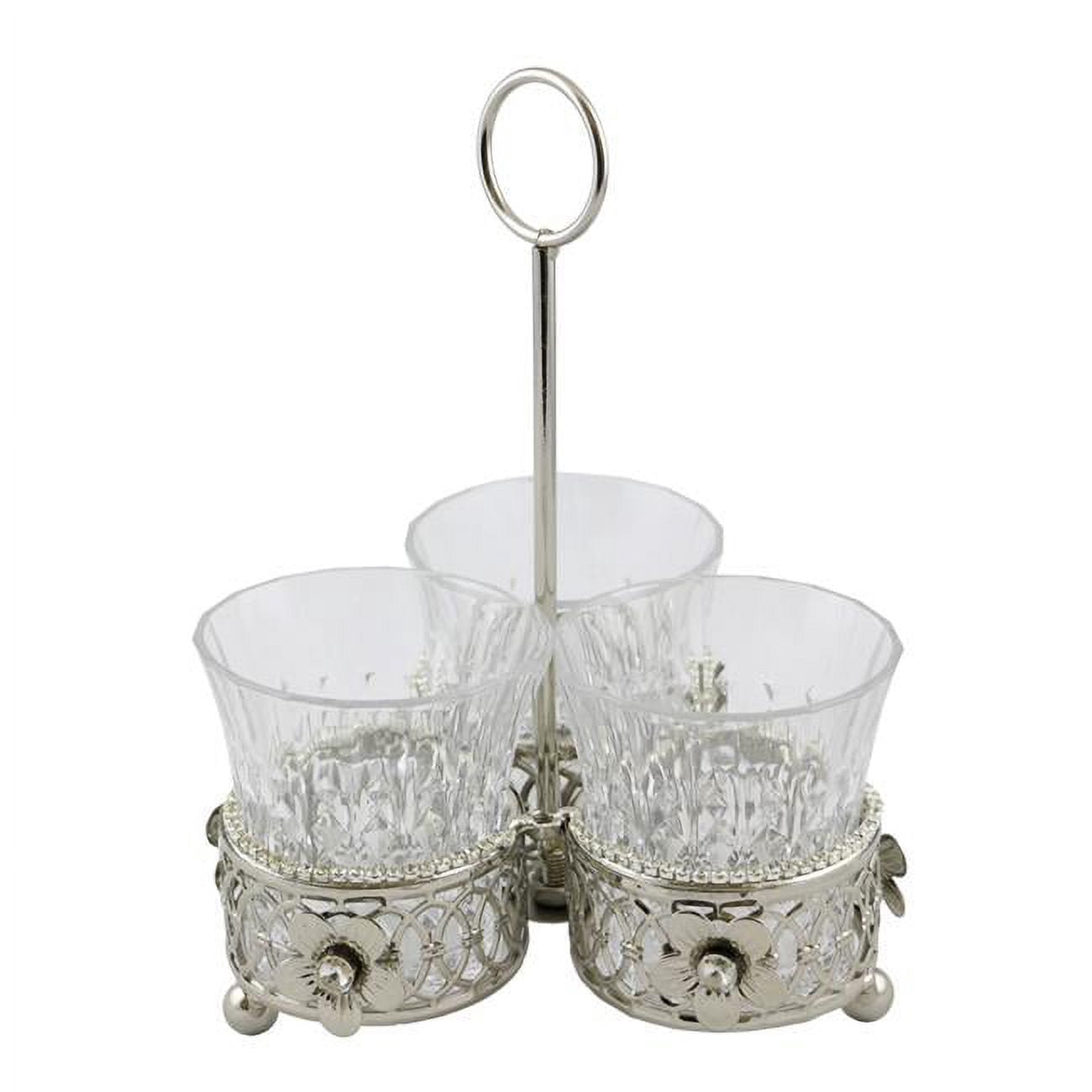Three Star Import & Export RS2760 10 x 7 in. 3-sectioned Utensil Holder