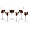 thumbnail image 1 of Three Star Import & Export XM6305 9 in. Wine Glass with Copper Fish Scale Design Set, 6 Piece, 1 of 2