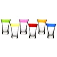 thumbnail image 1 of Three Star Import & Export XM6307 3.5 in. Multicolor Shot Glass Set, 6 Piece, 1 of 2