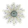 thumbnail image 1 of Three Star Import & Export YC1190 27 in. Round Gold & Silver Spokes Wall Clock, 1 of 2