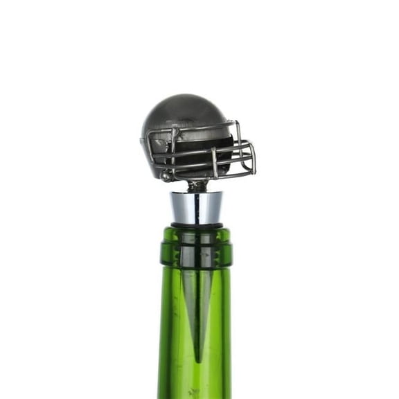 Three Star Import & Export ZA436 4 in. Football Helmet Wine Stopper