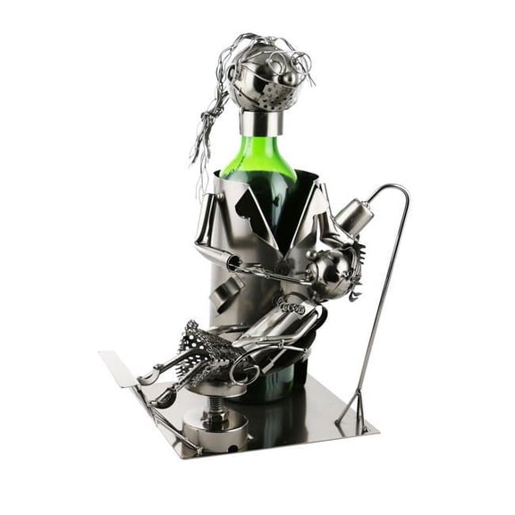 Three Star Import & Export ZB1360 Wine Bottle Holder, Lady Dentist