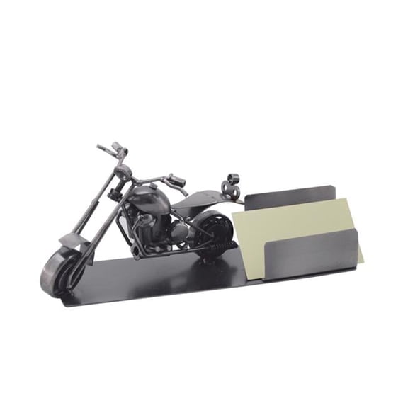 Three Star Import & Export ZC2040 8 x 3 in. Business Card Holder, Motorcycle