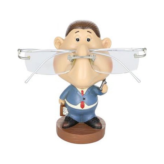 Three Star Import & Export ZK8220 5.5 in. Eyeglass Holder, Businessman