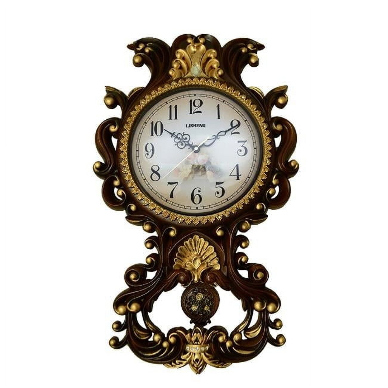 Three Star Import & Export ZP904 26 x 16 in. Wall Clock with
