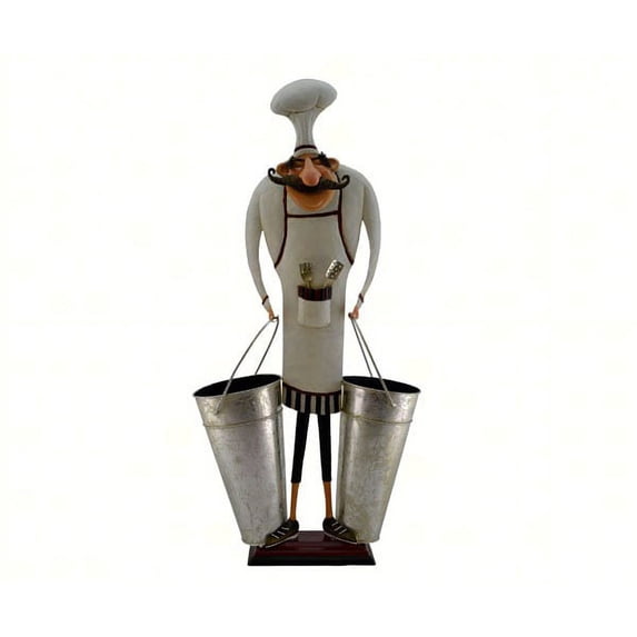 Three Star THREEYA2000 Chef with 2 Pails Wine Bottle Holder