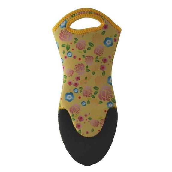 Three Star YN2010 Neoprene Oven Glove - Floral Design