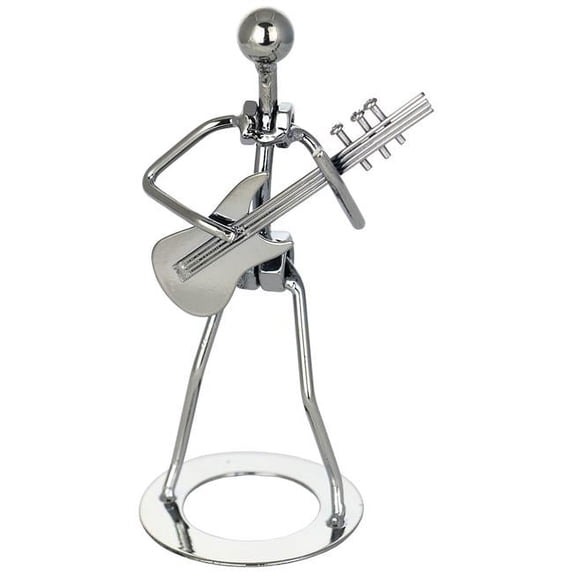 Three Star YZ302 7 in. Guitar Player Decorative Figurine