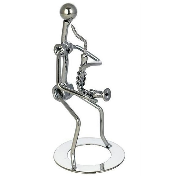 Three Star YZ304 7 in. Sax Player Decorative Figurine