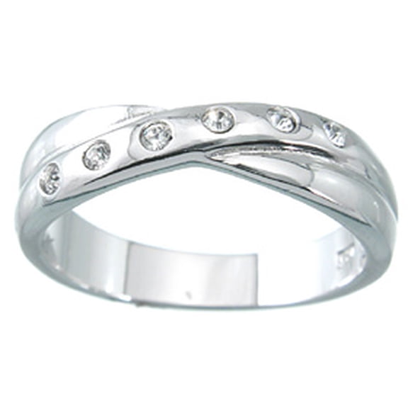 Three Stone Sterling Rings for Women Make Great Gifts for Girlfriend