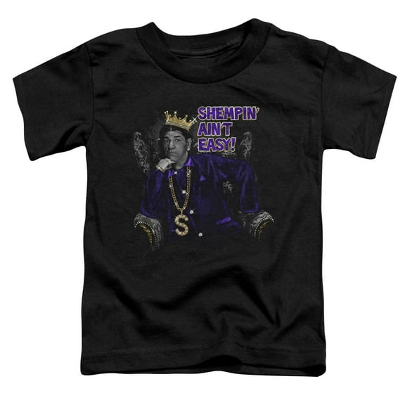 Three StoogeS/Shempin S/S Toddler T-Shirt Black